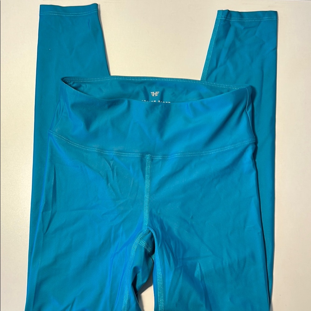 Heroine Sport Vibrant Blue Teal Leggings size S